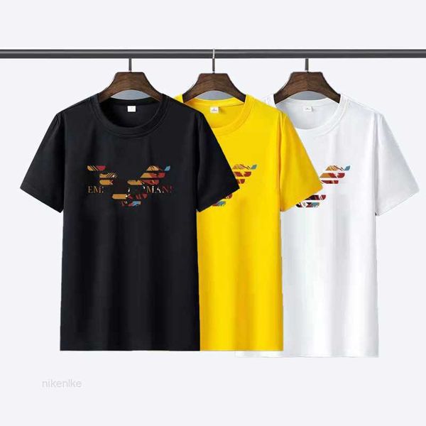 2023 Mens t Shirt Designer T-shirts Hommes Tops Couleur unie Top Tshirt Tees T-shirts respirants Design Tee T-shirts en vrac Vêtements à manches courtes S-5xl