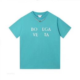 2023 Camisetas para hombre Diseñador b Impresión de letras Manga corta Algodón puro Camisa deportiva informal Moda Street Holiday Lovers 'La misma ropa S-5xl YB3P