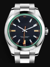 2023 Reloj para hombre Relojes de pulsera mecánicos automáticos Cristal de zafiro Relojes de movimiento de acero inoxidable eta2813