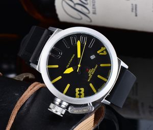2023 Heren Horloges 5MM Wijzerplaat Hoge Kwaliteit Full Function Chronograaf Designer Horloges Rubber Horloges Quartz Klok 01