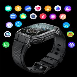 2023 Militar Smart Watch Men K55 Bluetooth Smartwatch for Men Health Monitor IP68 Reloj impermeable para Android IOS personalizado Dial