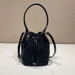 2023 Mini Crystal Bucket Bag Damesmode Schoudertas Trend Handtas