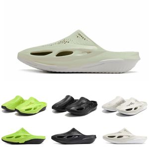 2023 MMW x 005 Hommes Femmes Pantoufles Sandales Diapositives Été Slip-On Tongs Noir Blanc Lumière Os Vert Hommes Pantoufle Diapositive Sandale Cool Chaussures Mode Chaussure