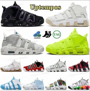 2023 Plus Femmes Hommes Chaussures de basket Uptempos Scottie Pippen Black Bulls Hoops Pack White Varsity 96 Red Premium Wheat University Blue up Split Train Z3g7 #