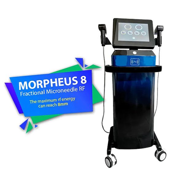 2023 Morpheus8 Microneedle Machine d'indexation par radiofréquence faciale Machine d'indexation d'étirement de la peau avec 2 poignées (faceboby)