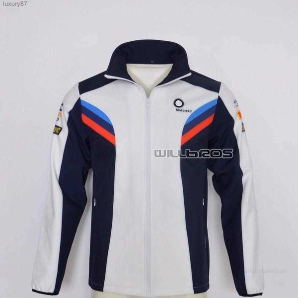 2023 Motocross Moto Mx Dirt Bike Offroad Sudadera de algodón para Bmw Motorrad Sudadera con capucha blanca Invierno Keep Warm Sweater Suéteres Tendencia