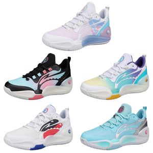 2023 chaussures de basket-ball multicolores hommes blanc noir jaune bleu formateurs baskets de sports de plein air