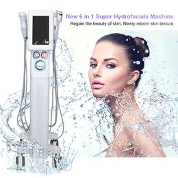 2023 Multifonctionnel hydro Microdermabrasion nettoyer les points noirs RF lifting du visage Oxygène Spray Soins de la peau Beauté Machine utilisation salon de beauté