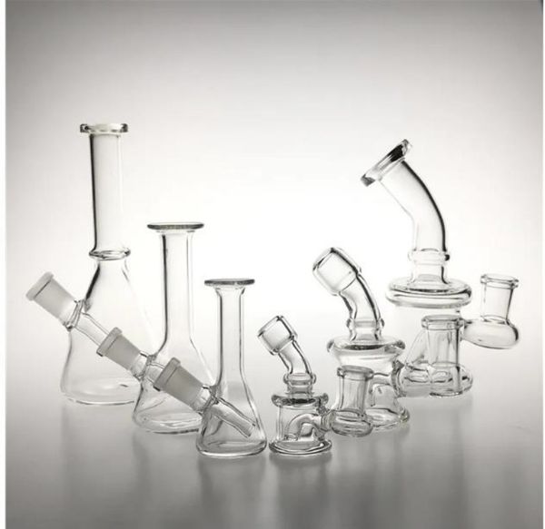 2023 nouveau 10mm 14mm femelle mini tuyau de verre tuyau haute température narguilé plate-forme pétrolière fumer tuyau épais passionnant recyclé plate-forme de fumée