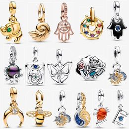 2023 nieuwe 925 zilveren Bedels Kleine Zeemeermin Zeeschelp Ursula Dangle Charm DIY fit Pandora hanger Armband Ketting Designer Sieraden met doos