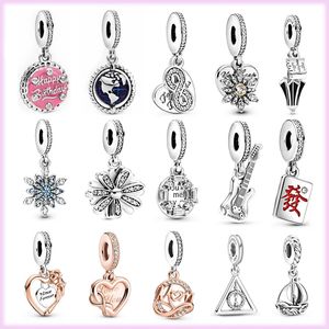 2023 Nieuwe 925 Sterling Silver Pandora Charmante vrouwelijke Designer Jewelry Original Accessories Diy Design Flace Fine Beads Making Gifts