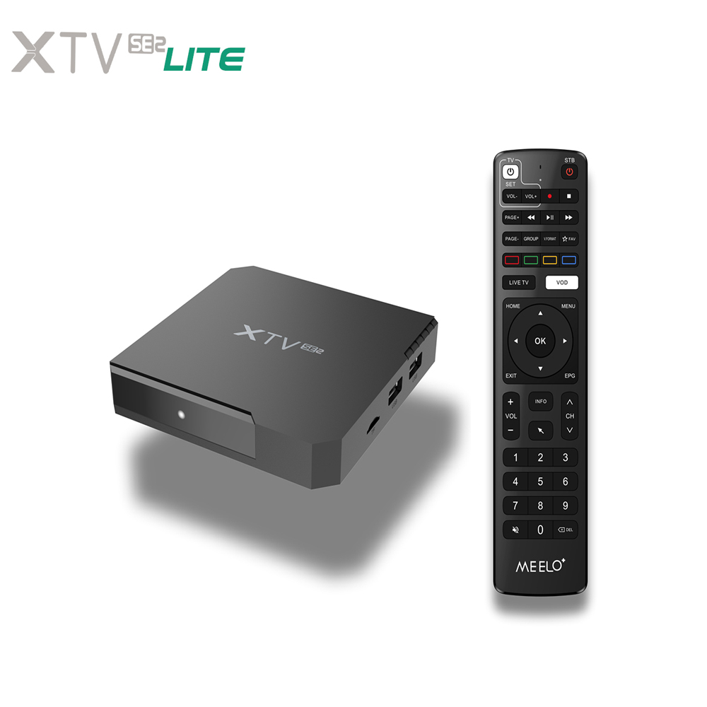 2023 New Android 11 Set top Box XTV SE2 lite 100M 2GB+8GB S905W2 STB Box mytv online xtream codes Smart TV Box XTV plus
