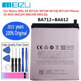 2023 NIEUW BA721 BA712 BA612 BA621 BT710 Meizu Originele batterij voor Meizu M6 Opmerking M6S Meilan S6 M5S Note5 M5 Note M5c Batterij
