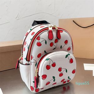 2023-New Backpack Backpacks Bags Designers Luxe rugpakket Booktas Women Fashion All-match grote capaciteit Cherry Book Bags