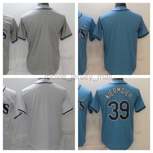 2023 New Baseball Jersey 39 Kevin Kiermaier Maillots vierges Hommes Femmes Jeunesse Taille S - XXXL
