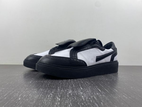 2023 Nouvelles chaussures de basket-ball décontractées G-Dragon x Kwondo 1 Panda Noir Blanc Homme Femme Baskets de sport Qualité originale Taille 36-47,5