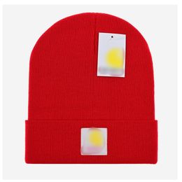 2023 novos gorros para homens mulheres outono inverno quente lã grossa bordado chapéu frio casal designer de malha moda chapéus de rua E-10