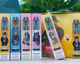 Best verkopende iMini 7000Puffs Wegwerp vape pen pod apparaat elektronische sigaret 7k 8k 9 kpuffs e sigaret aangepaste verdamper pen vaper met 6 kleuren rgb licht in voorraad