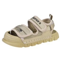 2023 Nieuwe jongens sandalen zomer Kinderschoenen Fashion Light Soft Flats Peuter Baby Girls Sandals Infant Casual Beach Children Shoes