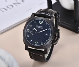 2023 Nieuw merk Originele Business Men's Watch Classic Round Case Quartz Watch Wordtwatch Clock - een aanbevolen horloge voor casual A13