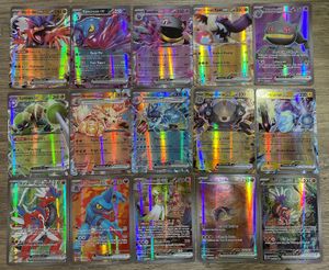 2023 Nouveaux jeux de cartes Carte Flash complète Meilleures cartes TCG Dot Flash 30New ex 33Vstar Ultra Rare Rainbow Arceus DIY Packs de cartes Cadeau brillant pour enfants