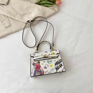 2023 Nieuwe Cartoon Handtas Mode Leuke Schoudertas Designer Tassen Populaire Graffiti Crossbody Totes Handheld Vrouwen Tassen Vrouwelijke Portemonnee 230612bj