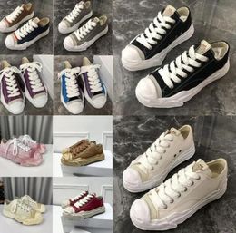 2023 Nouvelles chaussures décontractées Blakey Maison Mihara Yasuhiro MMY Chaussures basses en toile pour hommes et femmes MiharaYasuhiro Shell Head Set Slip-On ShoessY3