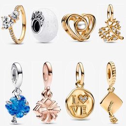 2023 Nieuwe charmes armbanden Mom hanger ringen voor vrouwen moederdag verjaardagsontwerper cadeau liefde kralen diy fit pandora armband slangen ketting ketting