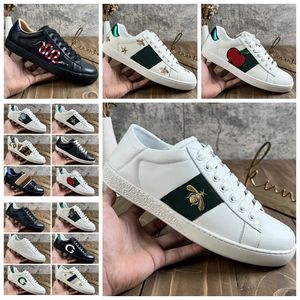 2023 nouvelles chaussures décontractées classiques hommes Ace brodé Sneaker plate-forme de créateur blanc femmes