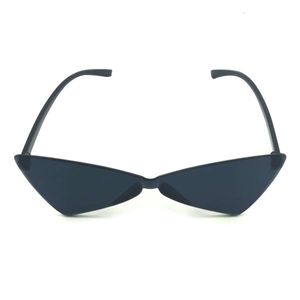 Miroir triangulaire tout-en-un pour femmes, lunettes de soleil en forme de nœud, lunettes de couleur bonbon, nouvelle collection 2023