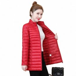 2023 Nouvelle veste rembourrée en coton pour femmes mi-longueur mince amincissante hiver vers le bas rembourré Tcoats coréen Fi Outcoat manteau rembourré k3qO #