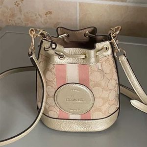 2023 nouveau Dempsey Mini sac seau à cordon parfumé Blae une épaule bandoulière poche vieille fleur Wanderer code 5631