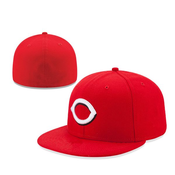 2023 Nouveau design Toutes les casquettes ajustées de l'équipe de baseball Lettre T A B S F Casquettes Sports de gros Plat Complet Fermé Ordre de mélange de chapeau pour les équipes de balle de base A-21