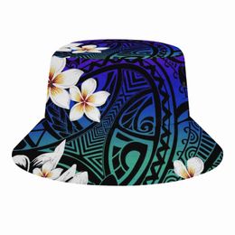 2023 Nouveau design Chapeau de pêcheur personnalisé Tribal polynésien Style ethnique Impression Loisirs Festival Chapeau de fête Cadeau surprise HKD230823