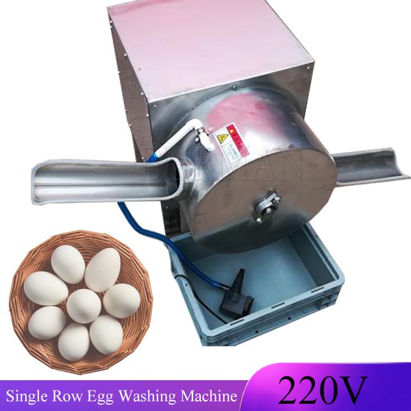 2023 Lavadora de huevos de pato tipo cepillo de rodillo automático pequeño Industrial de nuevo diseño