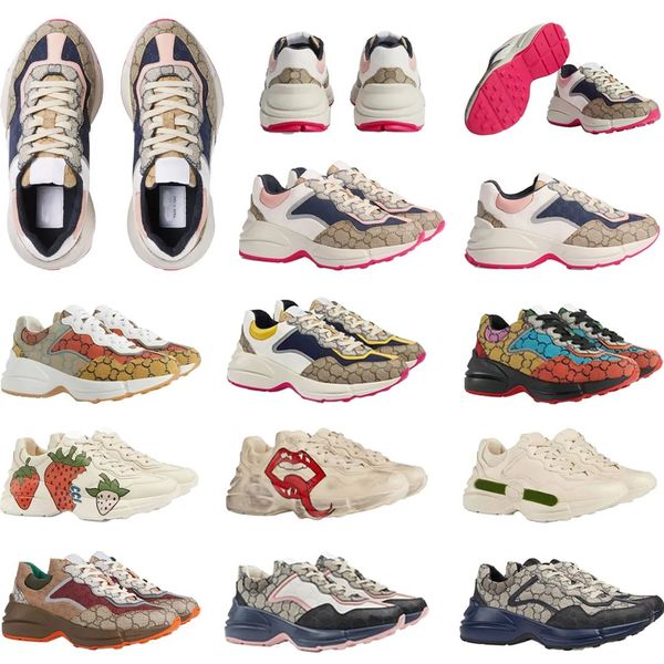 2023 nouveau Designer Chaussures Décontractées Mode Homme Sneaker Hommes Femmes Beige Formateurs Vintage De Luxe En Plein Air mode chaussures de sport