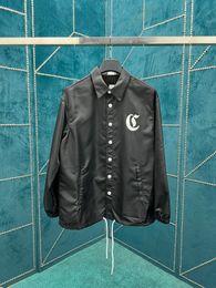 2023 nuova giacca firmata moda stampata monopetto design giacca camicia sottile da uomo di marca di lusso di dimensioni europee