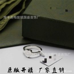 2023 Nieuwe designer sieraden armband ketting ring hart veelzijdig Japan Zuid zoete wind voor mannen vrouwen