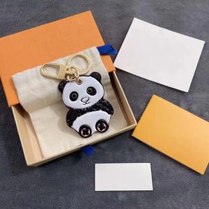 2023 NIEUWE Designer Keychain Rabbit en Panda Plush Cute Ladies Bag Pendant Mens Auto Key hoogwaardige creatieve hanger CC