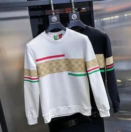 2023 Nouveau Designer Hommes Sweatshirts Femmes Sweats à capuche Hommes Stripe Sweat-shirt Lettre Imprimer Pulls Printemps Automne Sweat à capuche Casual Tops à la mode Sweatershirt