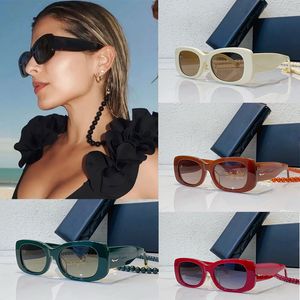 2023 nieuwe Designer Zonnebril Goggle Strand Zonnebril Voor Vrouw Mode vierkante frame straat foto zonnebril Hoge kwaliteit kleine frame bril CH5488