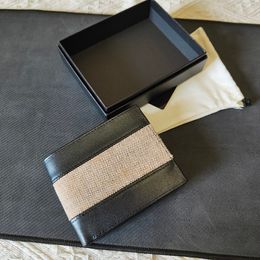 2023 Nieuwe Designer Walleta Card Holder Wallet Men Women Korte Wallet European Style Leather Mens Purse Mashion creditcardhouder Beste cadeau met originele doos