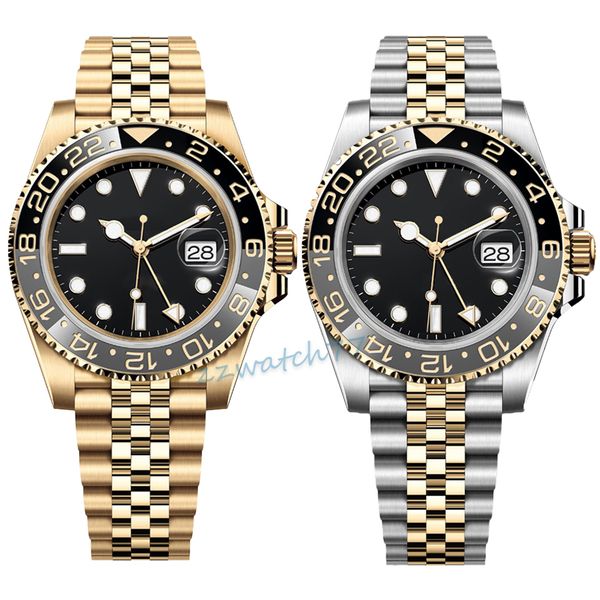 2023 Nuevos relojes de diseño Reloj para hombre 40 mm Mecánico automático Hebilla plegable 904L Cristal de zafiro Clásicos impermeables Montre de Luxe Relojes de pulsera