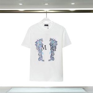 2023 nieuwe ontwerpers Heren T-shirts zomer Gedrukt Mode man T-shirt Top Kwaliteit Katoen Casual Tees Korte Mouw Luxe Hip Hop Streetwear T-shirts