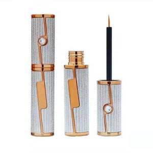 2023 New Diamond 10ml Glitter Eyeliner Tubes Bottle Liquid Eyeliner Tubo vacío Contenedor Plástico Cosmético Envasado