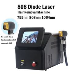 2024 Nouvelle machine d'épilation au laser à diode 755 808 1064 nm Machine d'épilation au laser Machine d'épilation permanente Supprimer le laser de cheveux