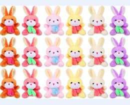 2023 Nieuwe Pasen Konijn Pluche Dieren Speelgoed 4 inch Pluche Konijn speelgoed Zachte Bunny Dolls1433161