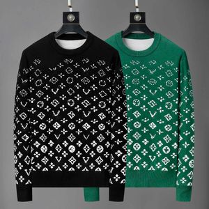 2023 New Europe Femme and Mens Designer Pulls Retro Classic Luxury Sweatshirt Hommes LETTRE ARME BRODERIE COUR COUP CONTRONT