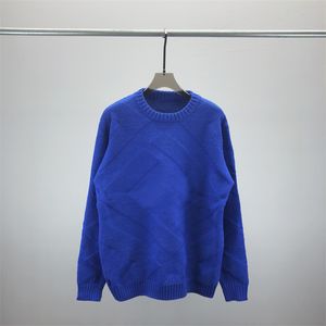 2023 Nouvelle Europe Femmes et hommes Pulls de créateurs rétro classique sweat-shirt de luxe hommes bras lettre broderie col rond confortable pull de haute qualité A13