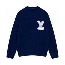2023 nuevos suéteres de diseñador europeo y americano, suéteres cómodos de alta calidad con cuello redondo bordado con letras, la mejor calidad en el mercado.